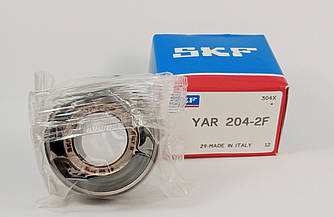 Підшипник YAR-204-2F SKF розміри: 20*47*31 закріплювальний типу UC