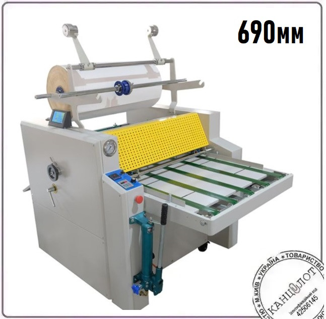 Рулонний ламінатор SWFM-720C HYDRAULIC 690мм (000016298), фото 1