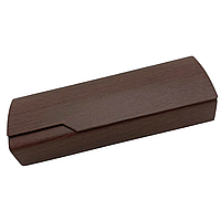 Футляр для окулярів із малюнком "Дерево" 3,5*16*5,5 см темно-коричневий, футляр для оправи, аксесуар для окулярів