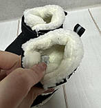 Дитячі високі кросівки хайтопи Jong Golf утеплені чорний 21-25, фото 3