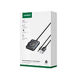 Адаптер Bluetooth автомобільний UGREEN CM723, AUX, мікрофон, Bluetooth 5.4, чорний, фото 8