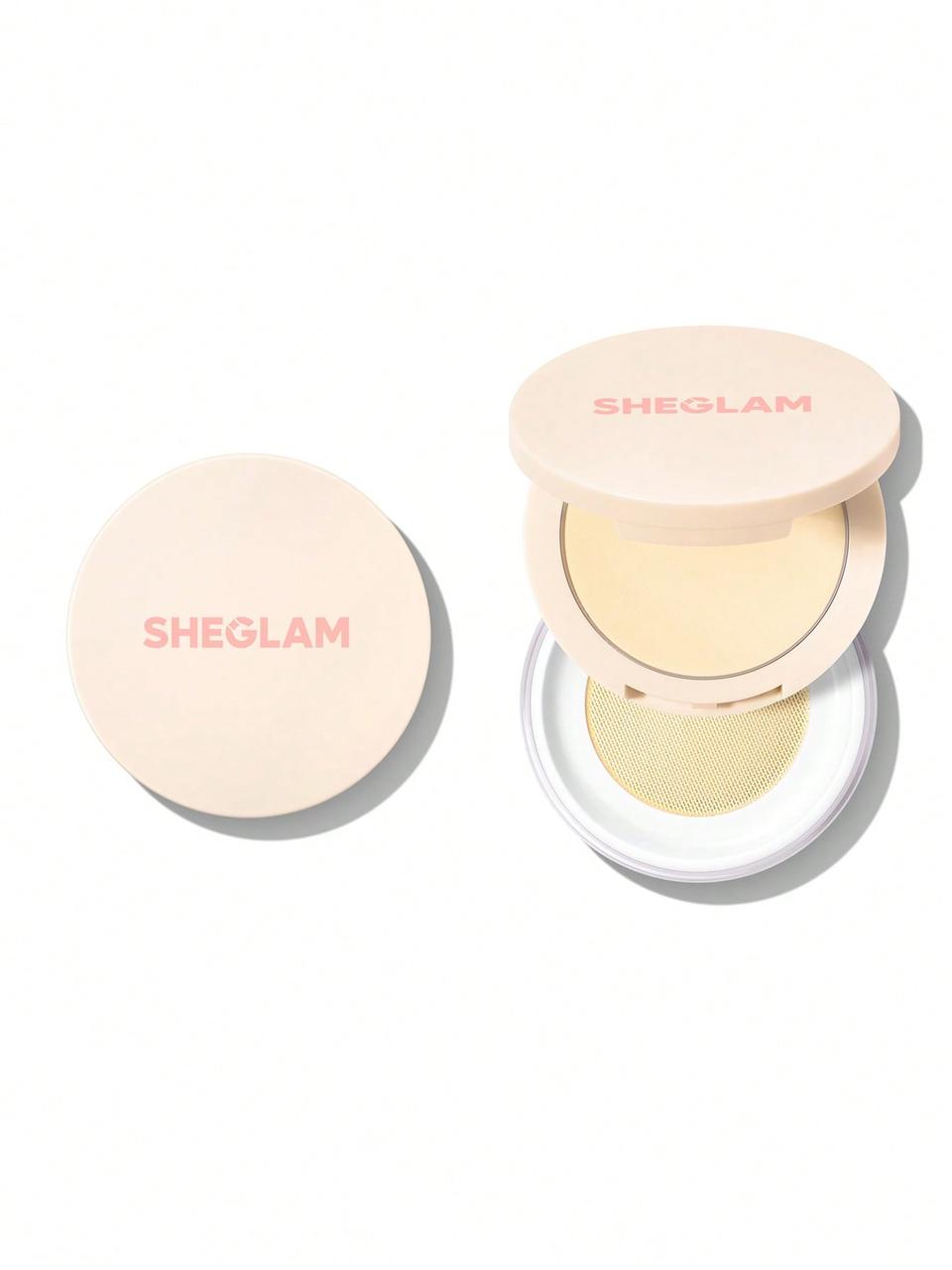 Ультратонка фіксуюча пудра Sheglam Insta-Ready Blur & Lift Duo (Banana), фото 1