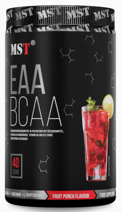 Амінокислоти MST BCAA&EAA zero 520 г фруктовий пунш