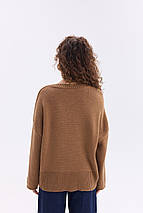 Джемпер oversize в українському стилі "Етно" (чорний, жовтий, помаранчевий), фото 4