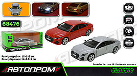 Машина мет. "АВТОПРОМ" 1:35 Audi RS 7 Sportback, бат., світло, звук, відкр.двері, в кор. 18*9*8см (48шт/2)