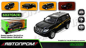 Машина мет. "АВТОПРОМ" 1:24 "Land Cruiser Prado", бат.., світ., звук, відкр.двері, капот, багаж., в кор. 24,5*12*10см (12шт/2)