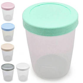 Контейнер харчовий з різьбленням "Вінтаж" 300мл (15шт)