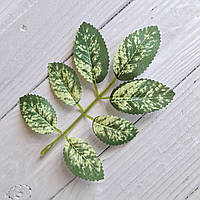 Листя горобина 14.5 на 10.5 см. - зелене 10 шт