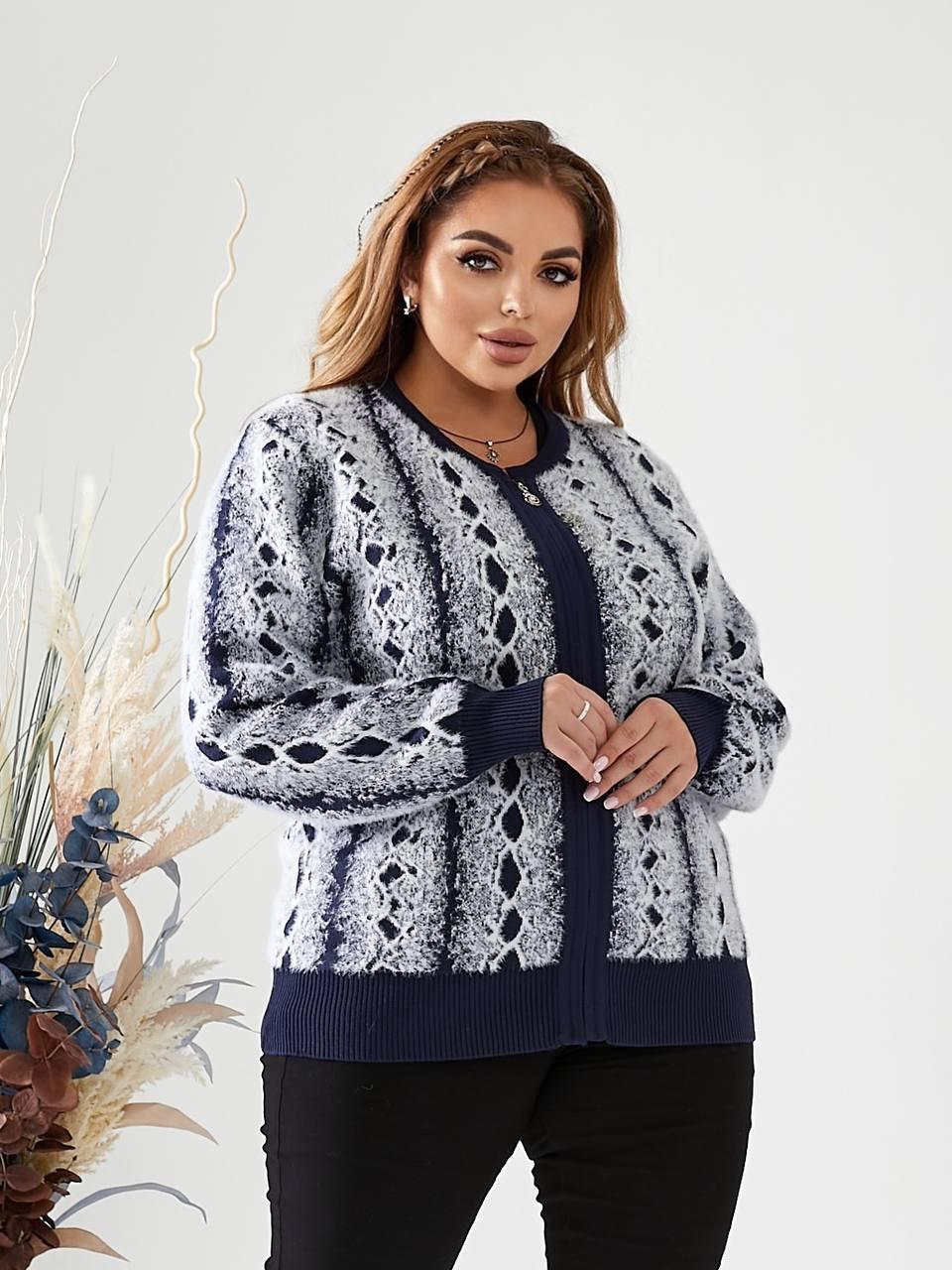 Светр Жіночий Ангора Універсальний 56-64 (альп 700), фото 1