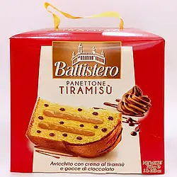 Panettone Battistero Tiramisu 750 г – італійський панеттоне з кремом тірамісу