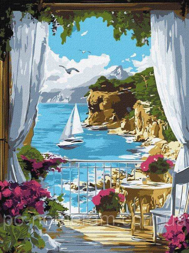 Картина за номерами Ідейка Сонячна гавань ©art_selena_ua (KHO2798) 30 х 40 см, фото 1