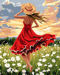 Полотно для малювання Ідейка Танець в полі ©art_selena_ua (KH8650) 40 х 50 см