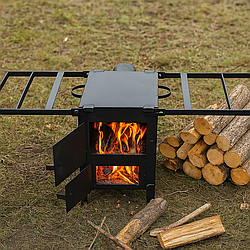 Буржуйка сушарка армійська, пересувна компактна піч
