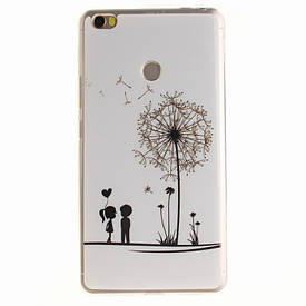 Чохол силіконовий бампер на Xiaomi Mi Max з малюнком пари під кульбабою