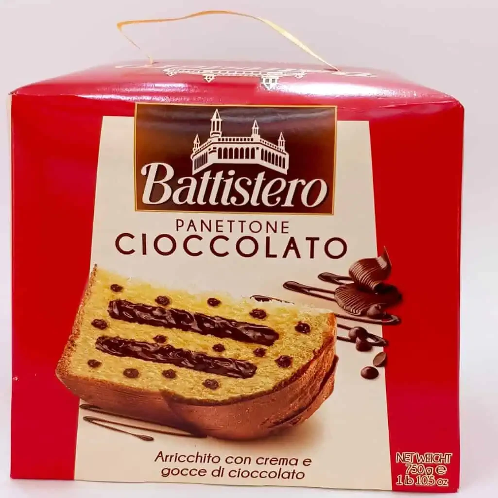 Panettone Battistero Cioccolato 750 г – італійський панеттоне з шоколадним кремом, фото 1