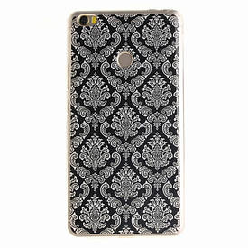 Чохол силіконовий бампер на Xiaomi Mi Max з малюнком візерунок чорно-білий