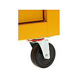 Шафа для майстернь на 4 колесах (2-з гальмами) 698х 334х 890 мм з 7 шухлядами VOREL 58538, фото 7