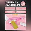 Утюжок для волосся гофре для прикореневого об’єму волосся компактні міні щипці укладання хвилястих локонів, фото 8