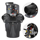 Масляний компресор об'ємом 50 л INTERTOOL PT-0004, 2-х циліндровий компресор потужністю 2,23 кВт, фото 6