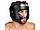 Шолом для боксу MaxxMMA GB01s L-XL чорний, фото 4
