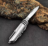 Ніж перочинний багатофункційний стальний, фото 2