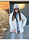 Жіноча  куртка з вшитим капюшоном 42-46 та 48-52, фото 5