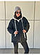 Жіноча  куртка з вшитим капюшоном 42-46 та 48-52, фото 8