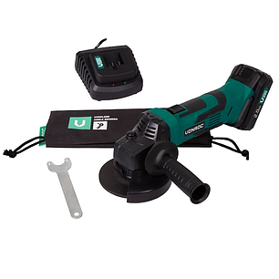 Шліфмашина кутова Vonrock VR-5542 21 В 125 мм акумуляторна болгарка, фото 2