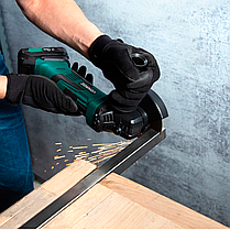 Шліфмашина кутова Vonrock VR-5542 21 В 125 мм акумуляторна болгарка, фото 4