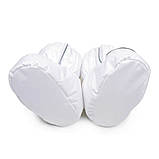 Дитячі зимові пінетки з утеплювачем Thermoloft 200 Мембранні від 0 до 18 місяців (14см) Білі, фото 2