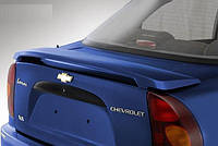 Спойлер Юррол без стопа зі склопластику на Daewoo Lanos sd Спойлер на багажник Део Деу Ланос Седан