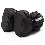 Дитячі зимові пінетки з утеплювачем Thermoloft 200 Мембранні від 0 до 18 місяців (14см) Чорні, фото 3