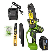 Аккумуляторная пила Procraft PKA32Li — 20 В, бесщёточная, 6"/8", кейс, АКБ+ЗУ