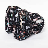 Дитячі зимові пінетки з утеплювачем Thermoloft 200 Мембранні від 0 до 18 місяців (14см) Чарівний ліс, фото 3