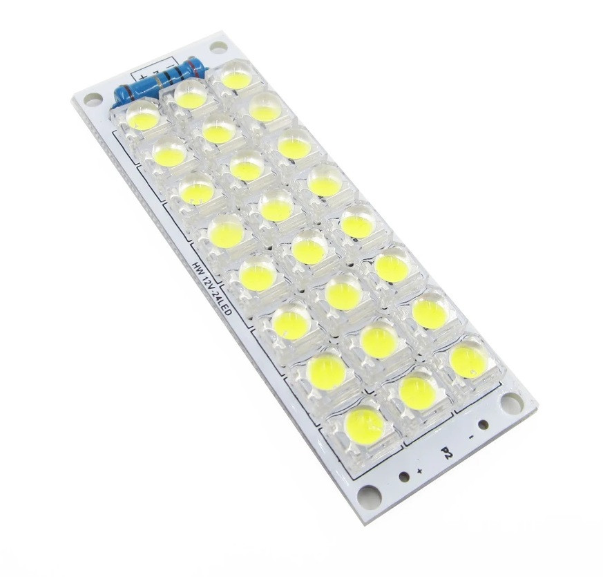 Світлодіодна LED панель HW 24 LED 12V, фото 1