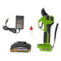 Аккумуляторный секатор Procraft ES32Li 20 В, SK5, бесщёточный, АКБ+ЗУ, кейс