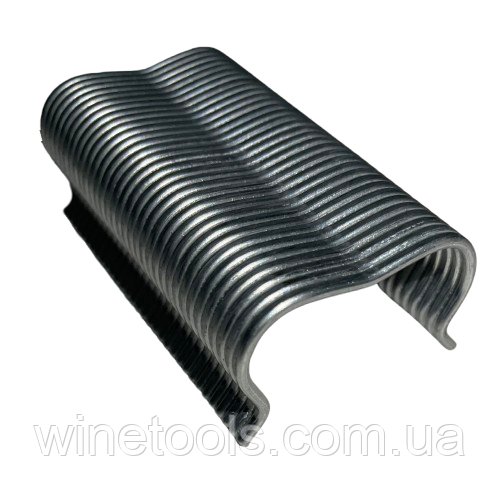 Скоба Е-42 для кріплення краплинної трубки, фото 1