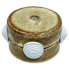 Розподільна коробка 80мм RE «Kraft» керамічна «Сафарі» 99317802