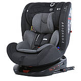 Дитяче автокрісло від 0 до 12 років (40 см - 150 см) El Camino ME 1114 EVEREST Light Gray група 0+I, II, III, фото 6