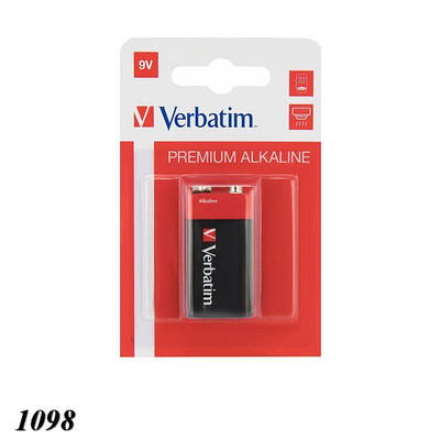 Батарейки Verbatim Крона 9 V