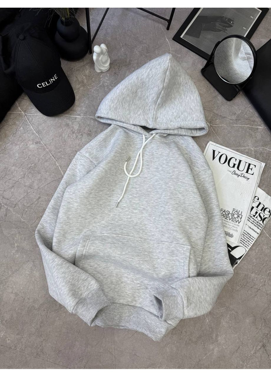 Тепле худі оверсайз УНІСЕКС, фото 1