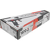 Пістолет для нанесення PU маси з швидким налаштуванням ствол l=185мм, заг. розмір- 340 мм YATO YT-67440, фото 4