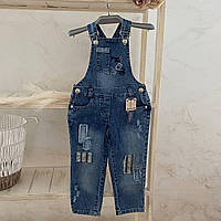 Комбінезон Модель 4526 Дівчинка Синій Джинс арт.27689875 Overdo Туреччина  Зріст 104-54(р)