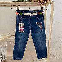 Джинси Модель 4227 Дівчинка Синій Джинс арт.27689900 Overdo Туреччина  Зріст 98-54(р)