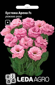 Еустома Арена F1, рожева троянда 5 шт (Leda Agro)