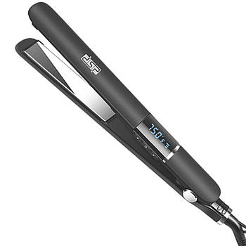 Праска випрямляч професійний з дисплеєм 50Вт, DSP 10210 / Керамічна плойка для волосся / Праска для волосся / Щипці для волосся