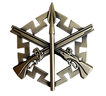 Кокарда беретний знак ТРО Сил територіальної оборони ЗСУ