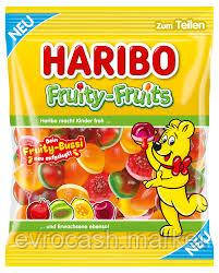 ЖелейніцукеркиHariboFruity-Fruits160грФРУКТОВІ