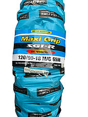 Покришка 120/90-18 M/С 65М (4PR) ТТ "Deli Tire" MAXI GRIP Індонезія, фото 3