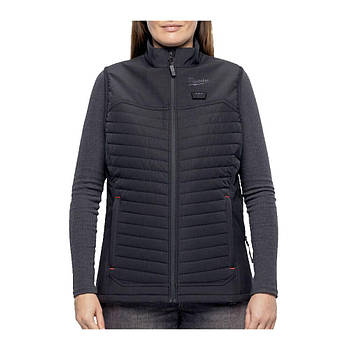 Жилет-пуховик жіночій з електропідігрівом MILWAUKEE, M12 HPVLBL3-0(S), чорний (розмір S)